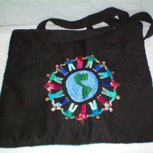 Beautiful Handmade Embroidered Tote Bag